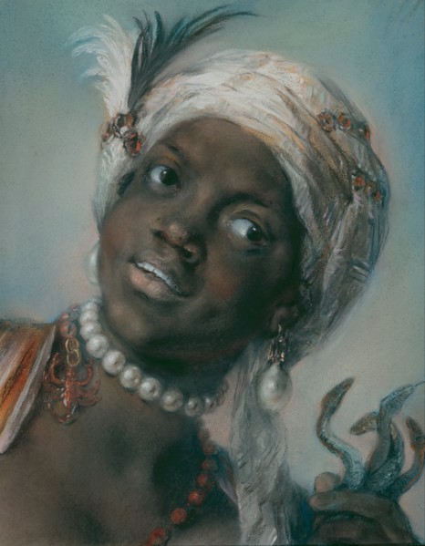 Africa. Artist: Carriera, Rosalba Giovanna (1657-1757)