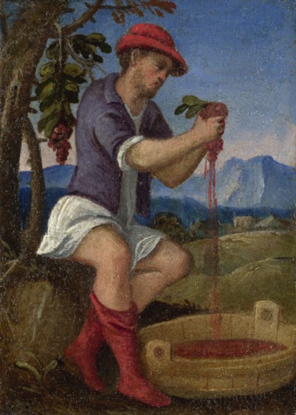 The Labours of the Months: September, c. 1580. Artist: Italian master