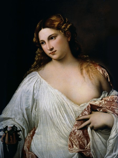 Flora, ca 1515. Artist: Titian (1488-1576)