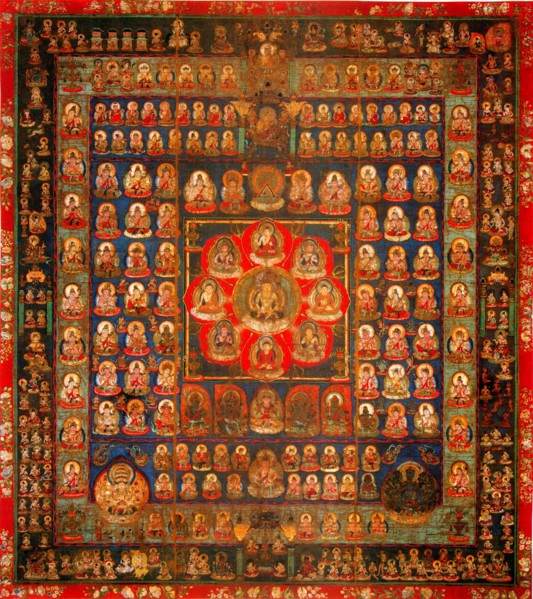 Garbhadhatu Mandala, 8th/9th century. Artist: Anonymous
