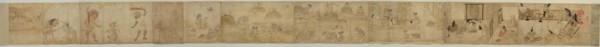 Hungry Ghosts Scroll, 12th century. Artist: Anonymous