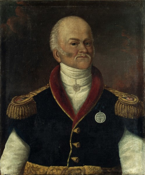 Portrait of General Ksawery Franciszek Krasicki (1774?1844), 1830-1840s. Artist: Anonymous