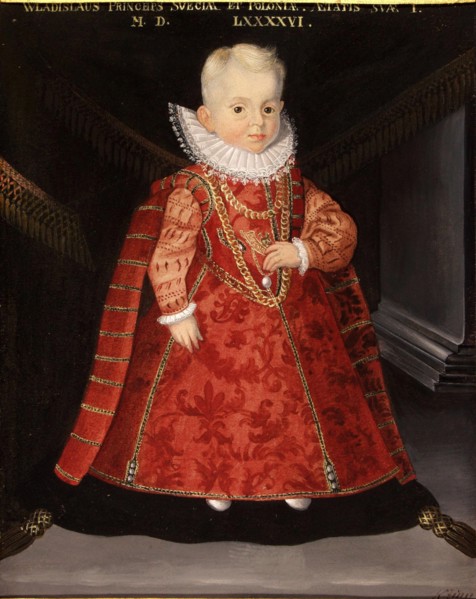 Portrait of Wladyslaw Vasa (1595-1648), son of King Sigismund III of Poland, 1596. Artist: Kober, Martin (1550-1609)