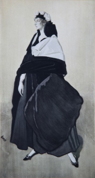 Portrait of Ida Rubinstein. Artist: Bakst, Léon (1866-1924)