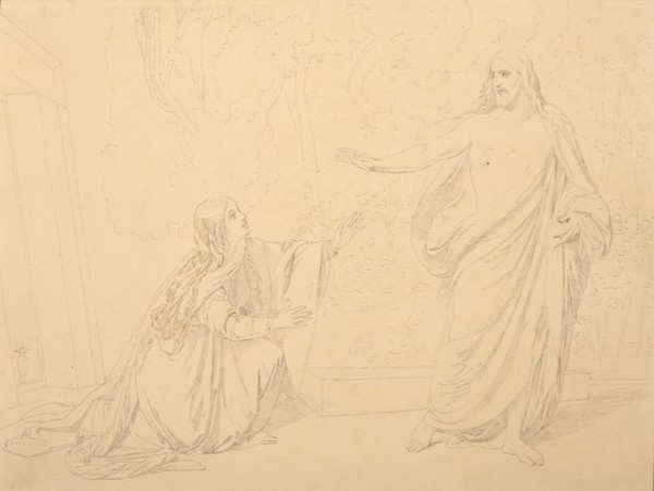 Noli me tangere, 1835. Artist: Ivanov, Alexander Andreyevich (1806-1858)