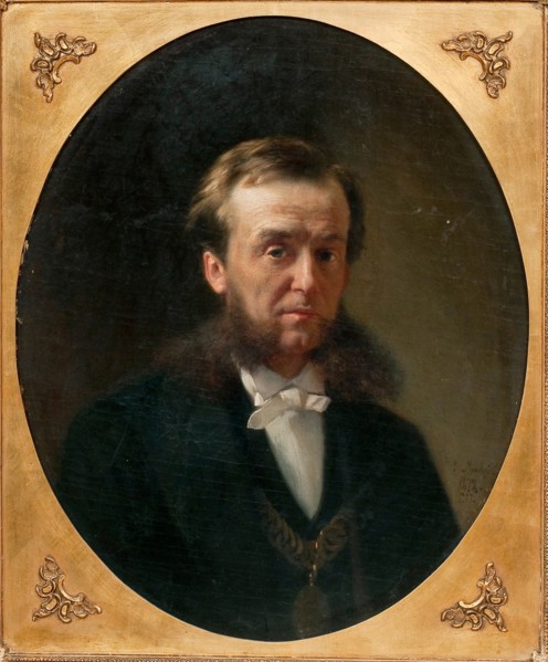 Portrait of Count Pyotr Aleksandrovich Valuev (1815-1890), 1872. Artist: Makovsky, Konstantin Yegorovich (1839-1915)