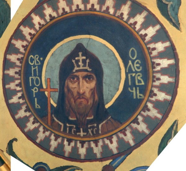 Saint Grand Prince Igor II Olgovich of Kiev, 1885-1896. Artist: Vasnetsov, Viktor Mikhaylovich (1848-1926)