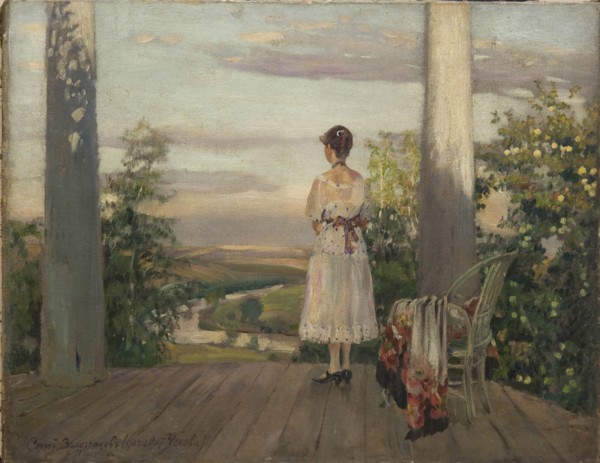 Country house of Anton Chekhov at Melikhovo, 1910s. Artist: Vinogradov, Sergei Arsenyevich (1869-1938)