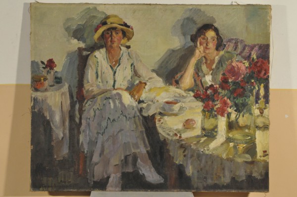Autumn Evening Coming Down, 1915. Artist: Vinogradov, Sergei Arsenyevich (1869-1938)