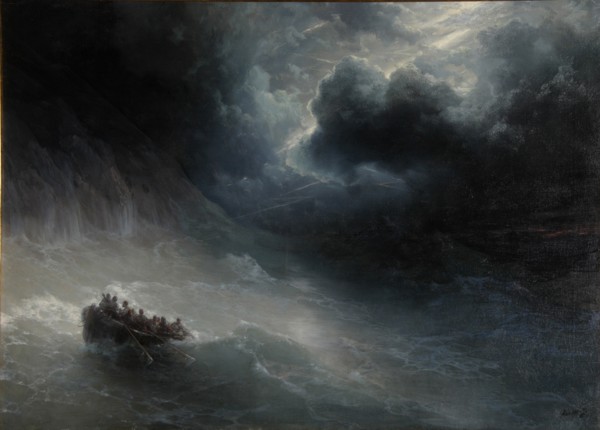 Rage Of Elements. Artist: Aivazovsky, Ivan Konstantinovich (1817-1900)
