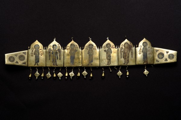 Diadem with the Deesis, 12th century. Artist: Anonymous