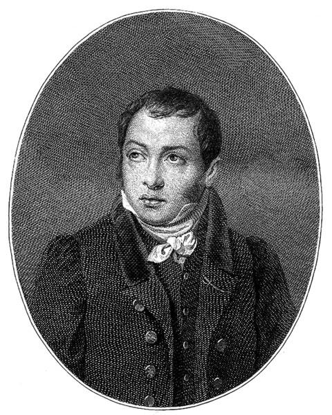 Portrait of the author Faddei Bulgarin (1789-1859), 1828. Artist: Anonymous