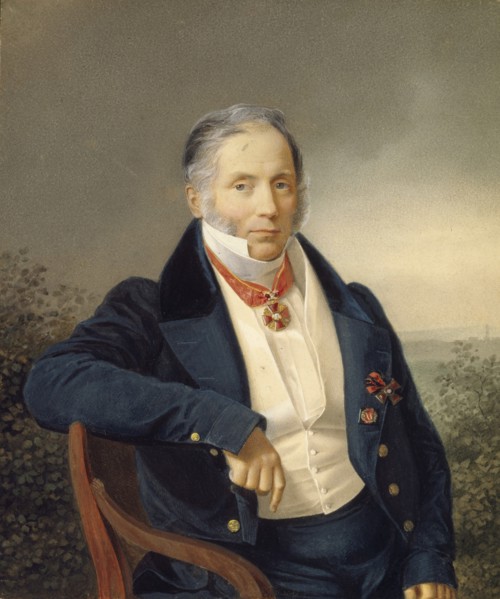 Portrait of the painter Alexander Sauerweid (1782-1844), First quarter of 19th cen.. Artist: Anonymous