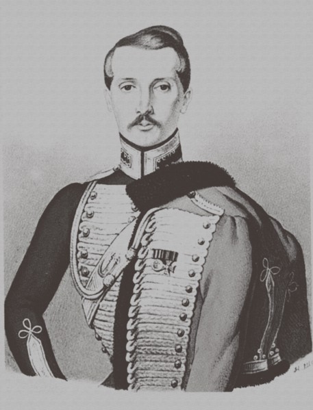 Portrait of Alexey Nikolayevich Wulf (1805-1881), 1830s. Artist: Anonymous