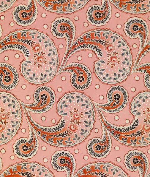 Textile Design For the Trekhgornaya Manufaktura, 1918. Artist: Anonymous