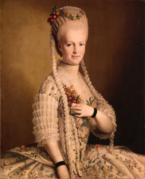 Portrait of Sarah Greigh (1752?1793), wife of Admiral Samuel Greigh, 1775. Artist: Anonymous, 18th century