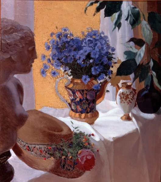 Still life, 1916. Artist: Chekhonin, Sergei Vasilievich (1878-1936)