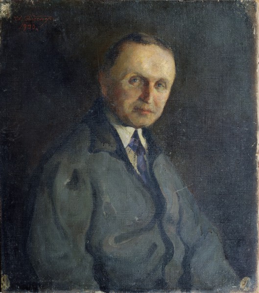 Portrait of the pianist Konstantin Igumnov (1873-1948), 1930. Artist: Elsner, A.K. (active Mid of 20th cen.)