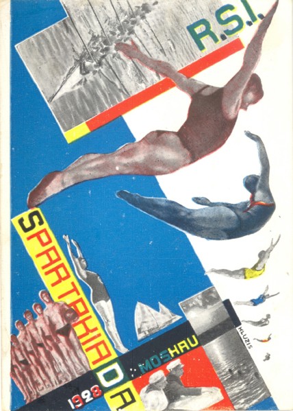 Moskau Spartakiada, 1928, 1928. Artist: Klutsis, Gustav (1895-1938)