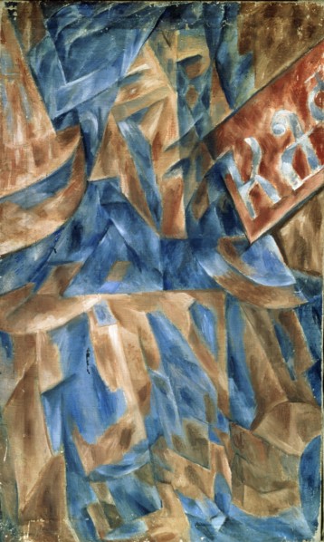 Lady in a café, 1910s. Artist: Le Dantyu, Mikhail Vasilyevich (1891-1917)