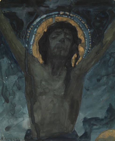 Christ on the Cross. Artist: Nesterov, Mikhail Vasilyevich (1862-1942)