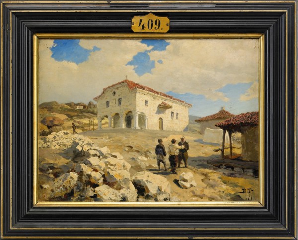 A Church in the Balkans, 1877. Artist: Polenov, Vasili Dmitrievich (1844-1927)