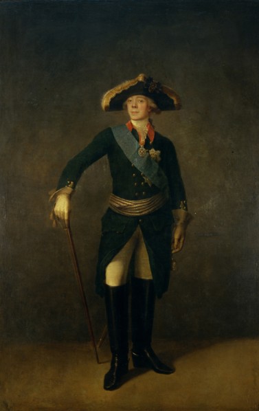 Portrait of the Emperor Paul I of Russia (1754-1801), 1797. Artist: Shchukin, Stepan Semyonovich (1762-1828)