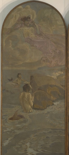 Juno (Triptych The Judgment of Paris), 1893. Artist: Vrubel, Mikhail Alexandrovich (1856-1910)