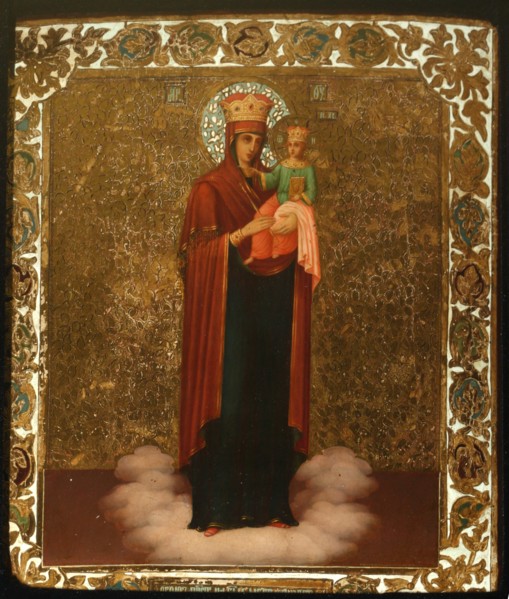 Virgin, Called Plentiful Sky, 1897. Artist: Mokin, Alexander (active End of 19th cen.)