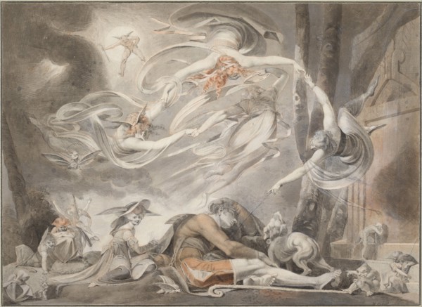 The Shepherd's Dream, 1786. Artist: Füssli (Fuseli), Johann Heinrich (1741-1825)