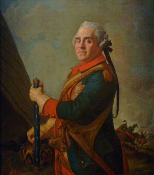 Portrait of Maurice de Saxe (1696?1750), Marshal of France, 18th century. Artist: Liotard, Jean-Étienne (1702-1789)