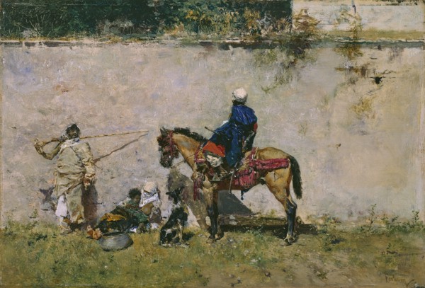 The Moroccans, 1872-1873. Artist: Fortuny, Marià (1838-1874)