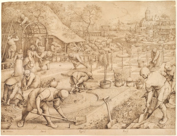 Spring, 1565. Artist: Bruegel (Brueghel), Pieter, the Elder (ca 1525-1569)