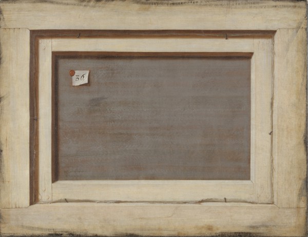 Trompe l'oeil. The Reverse of a Framed Painting, 1668-1672. Artist: Gijsbrechts, Cornelis Norbertus (before 1657-after 1675)