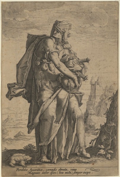 Avarice, ca. 1600. Artist: Anonymous