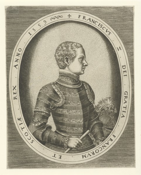 Portrait of Francis II of France (1544-1560), 1559. Artist: Huys, Frans (1522-1562)