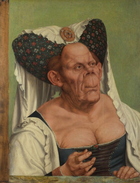 An Old Woman (The Ugly Duchess), c. 1513. Artist: Massys, Quentin (1466?1530)