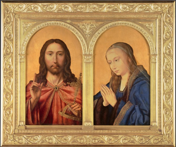 Diptych: Christ and the Virgin, Between 1500 and 1550. Artist: Massys, Quentin (1466?1530)