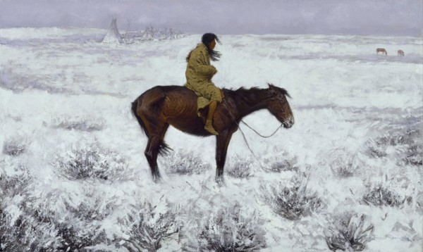 The Herd Boy, 1905. Artist: Remington, Frederic Sackrider (1861-1909)