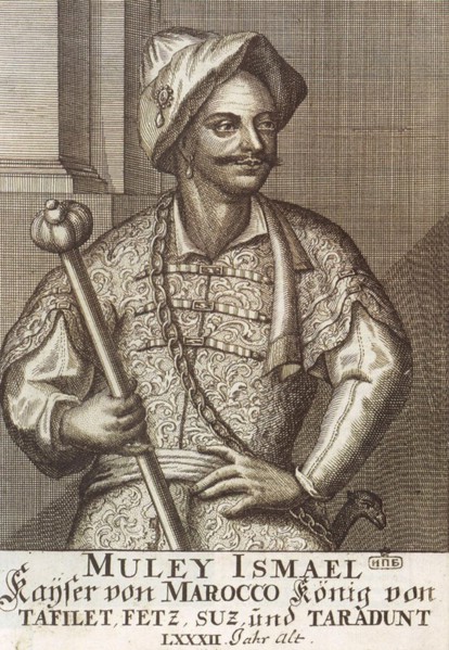 Moulay Ismaïl Ibn Sharif, King of Morocco, 1726. Artist: Anonymous