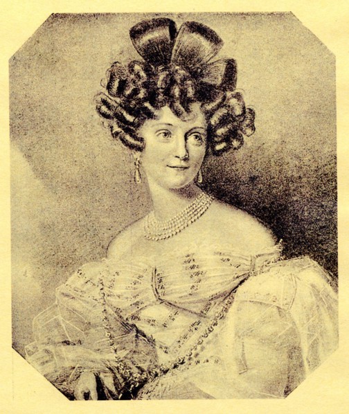 Princess Carolyne zu Sayn-Wittgenstein, née Iwanowska (1819-1887), 1840s. Artist: Anonymous