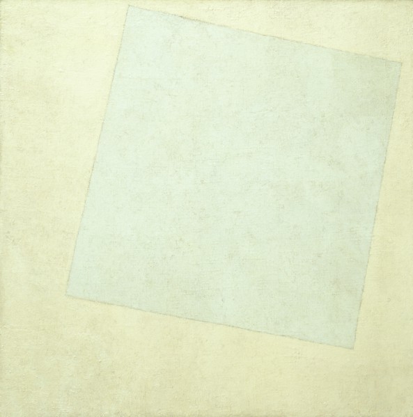 Suprematist Composition. White on White, 1918. Artist: Malevich, Kasimir Severinovich (1878-1935)