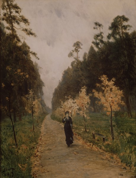 Autumn day. Sokolniki, 1879. Artist: Levitan, Isaak Ilyich (1860-1900)