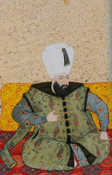 Ahmed I (1590-1617), Sultan of the Ottoman Empire, ca 1705. Artist: Levni, Abdulcelil (?-1732)