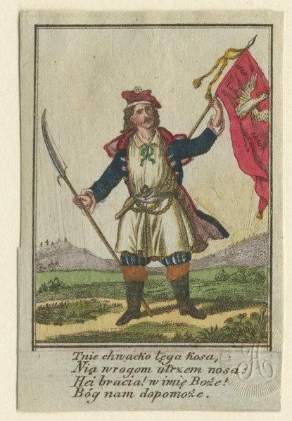 Tnie chwacko tega kosa, 1831. Artist: Anonymous