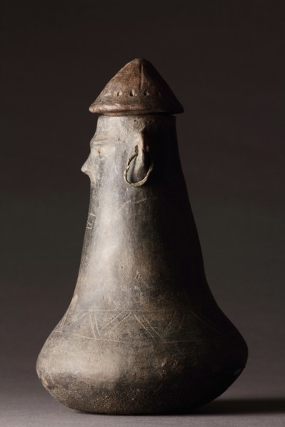 Pottery Cinerary Urn, 1300-700 BC. Artist: Prehistoric art
