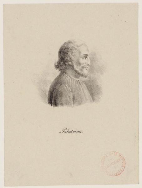 Giovanni Pierluigi da Palestrina, c. 1800. Artist: Anonymous