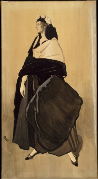 Ida Rubinstein, c. 1910. Artist: Bakst, Léon (1866-1924)