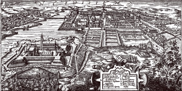 Nesvizh, 1604. Artist: Makowski, Tomasz (c. 1575-c. 1630)