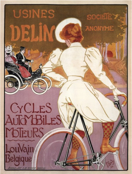 Delin Cycles Automobiles Moteurs, 1898. Artist: Gaudy, Georges (1872-1940)